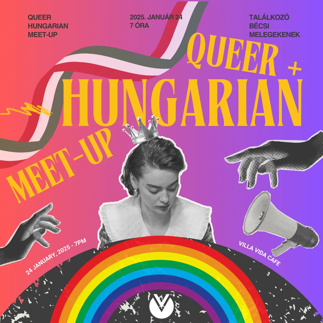 Jan 24, 2025 Queer Hungarian Monthly Meet-up Villa Vida Cafe