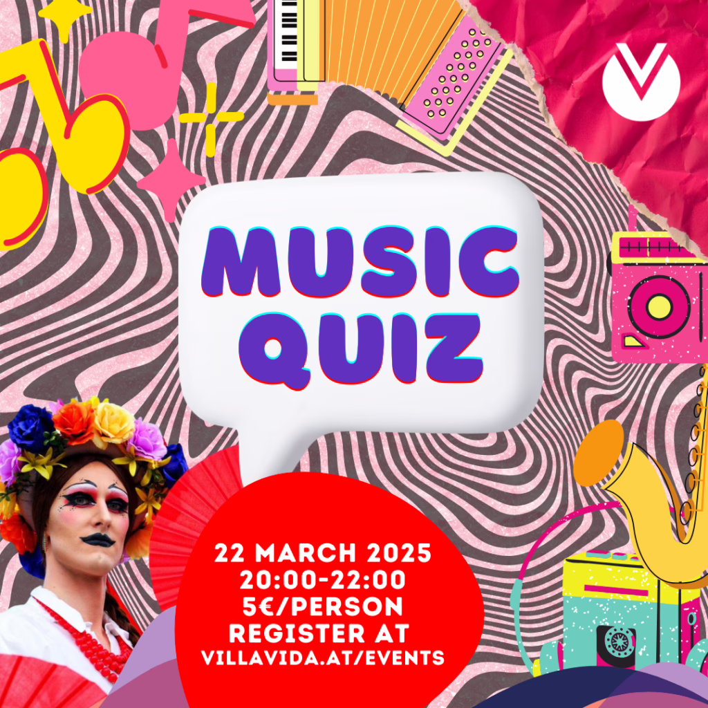 Test your music knowledge at Villa Vida Café’s Music Quiz Night on March 22, 2025! Gather your team, compete for prizes, and enjoy an evening of music trivia and fun!