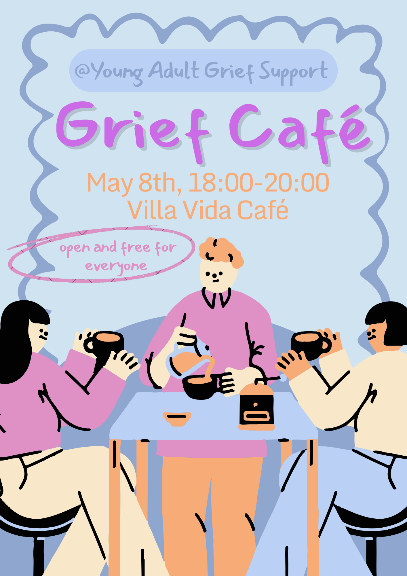 Grief Café Vienna – Open Support Group