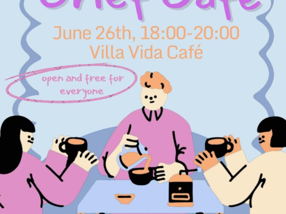 We are hosting another open grief cafe! Friday, 26th of June from 6 to 8 pm in @villavidacafe