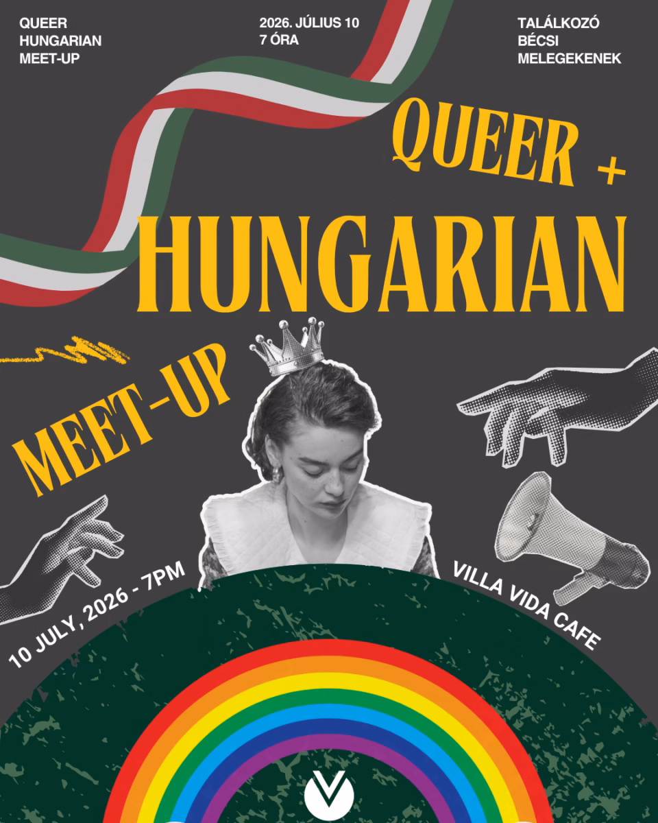 Join us for a relaxed and welcoming evening connecting queer Hungarians and Hungarian-speaking folks in Vienna. 📅 10 July 2026 🕖 19:00 📍 Vienna