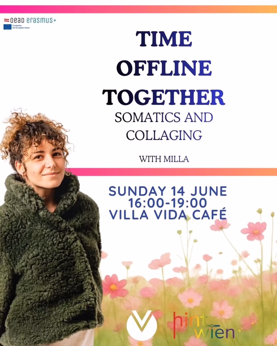 MOVE AND MAKE - GUIDED SOMATICS AND COLLAGING SUNDAY 14 JUNE 16:00-19:00, VILLA VIDA CAFE FACILITATED BY MILLA