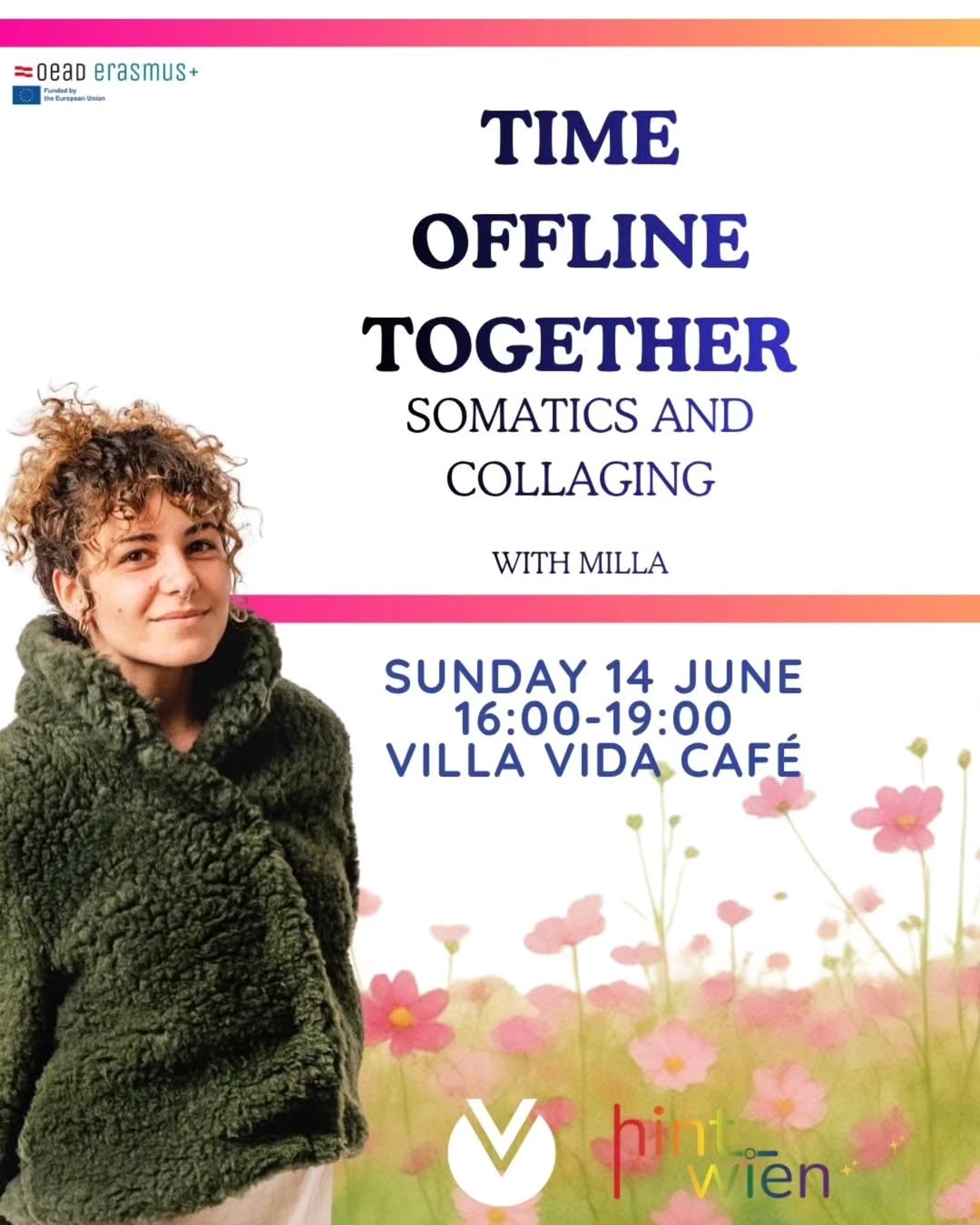MOVE AND MAKE - GUIDED SOMATICS AND COLLAGING SUNDAY 14 JUNE 16:00-19:00, VILLA VIDA CAFE FACILITATED BY MILLA