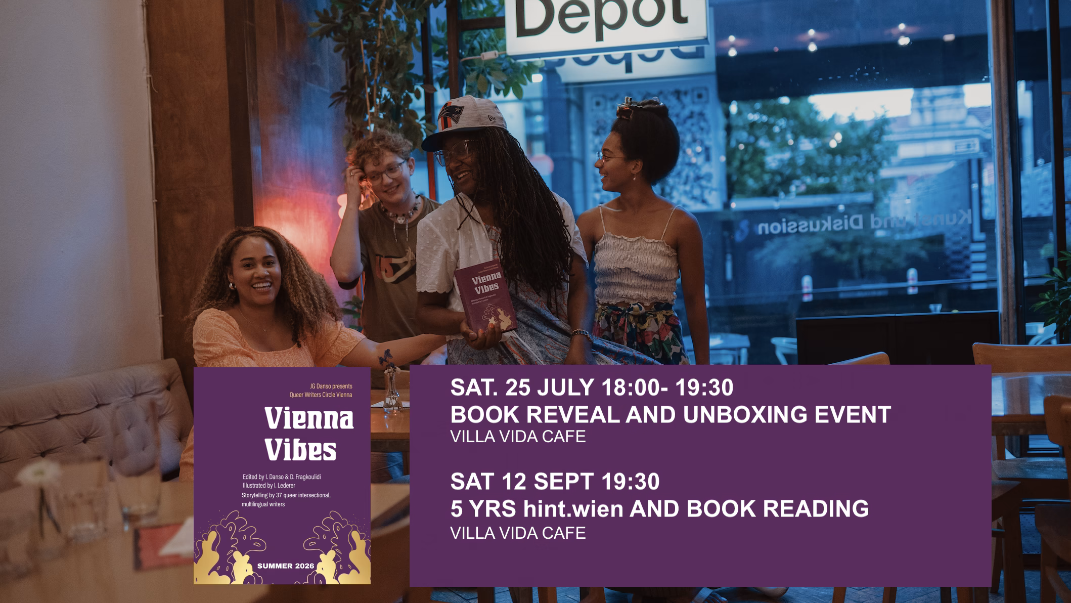 Discover queer intersectional storytelling with the power to heal, empower, reimagine and build anew.